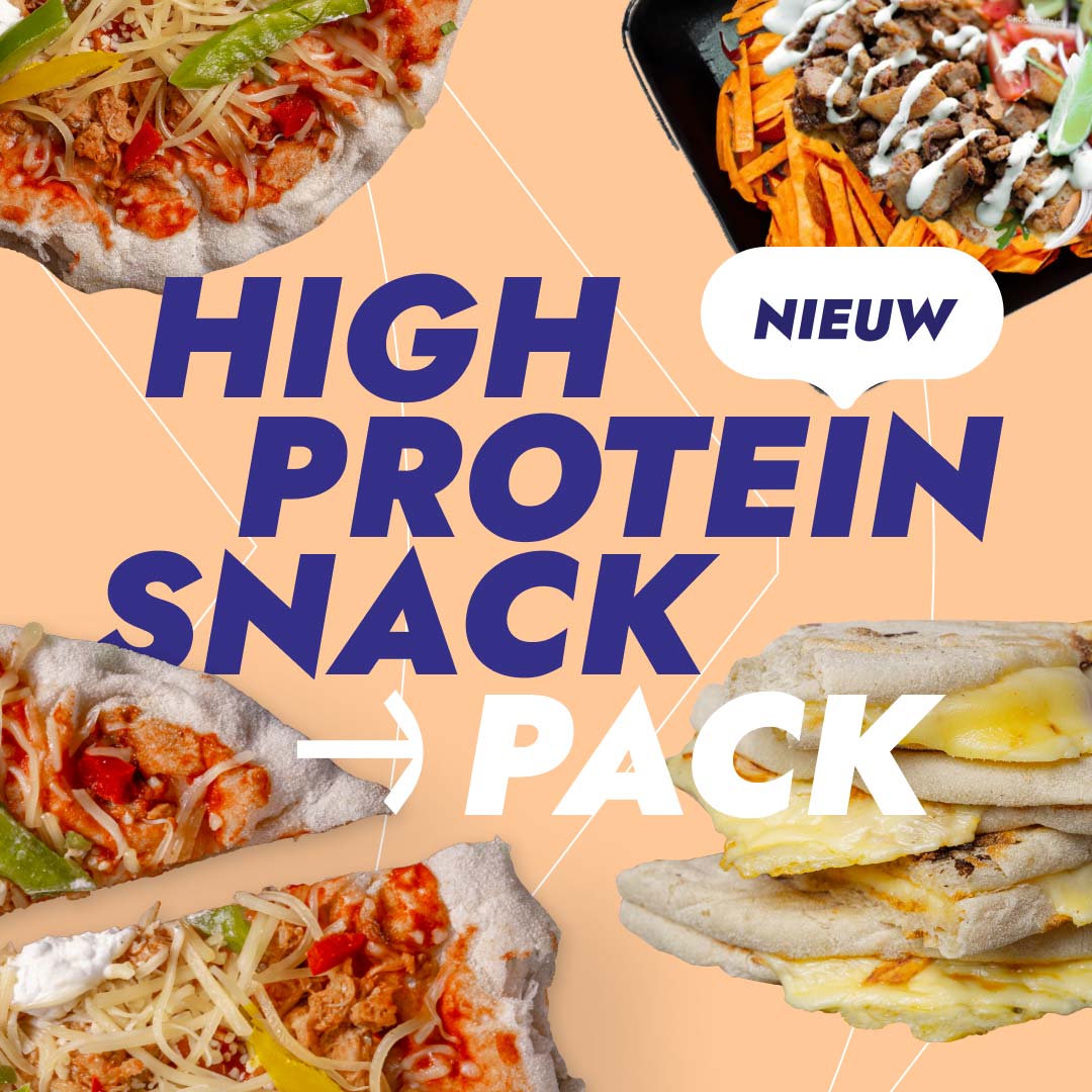 4 High Protein Snacks exclusief bij PRAZ